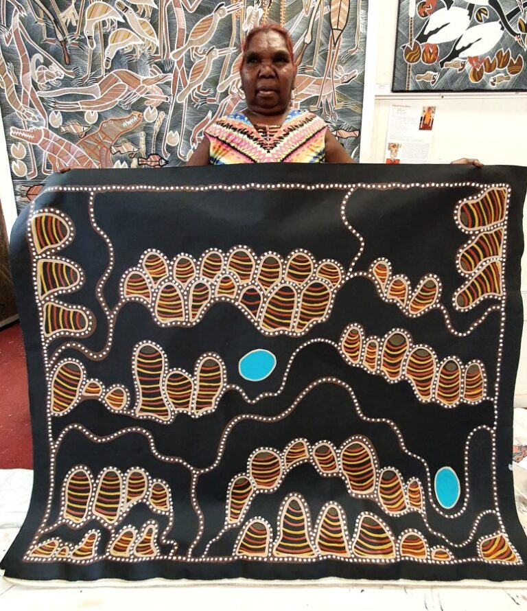 Aboriginal Art For Sale - June Peters Bungle Bungles